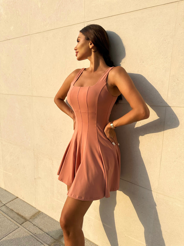 Martina Dress Blush Nude