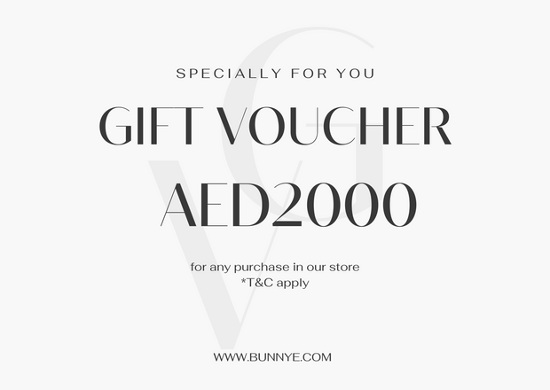 Bunnye Gift Card 2000 AED